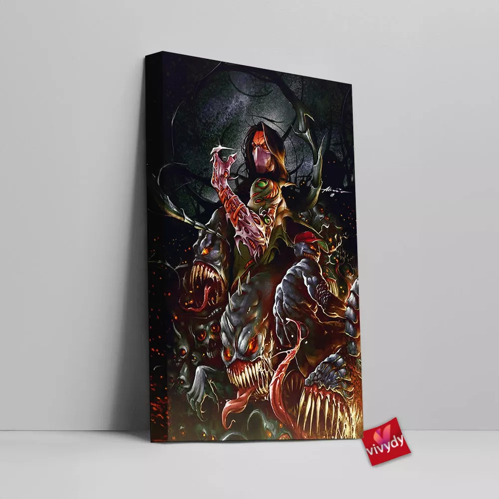 The Darkness Canvas Wall Art