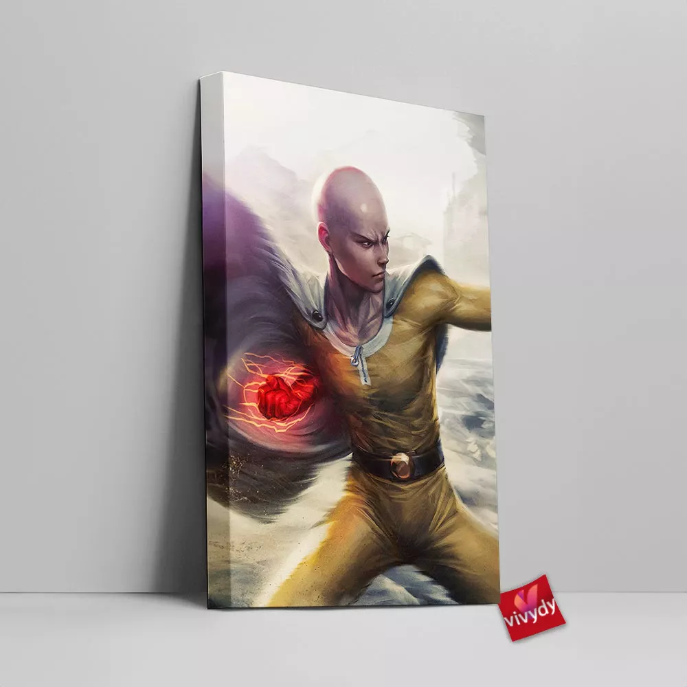 Saitama Canvas Wall Art