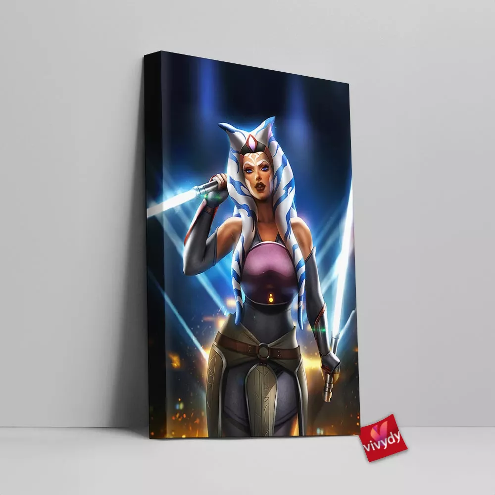 Ahsoka Tano Canvas Wall Art