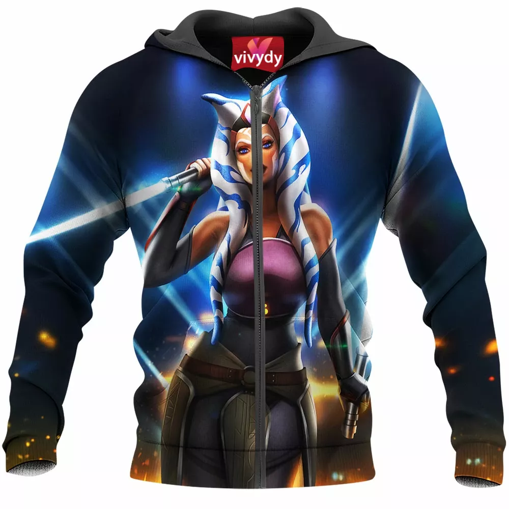 Ahsoka Tano Zip Hoodie