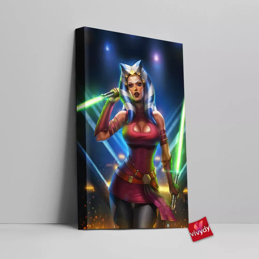 Ahsoka Tano Canvas Wall Art