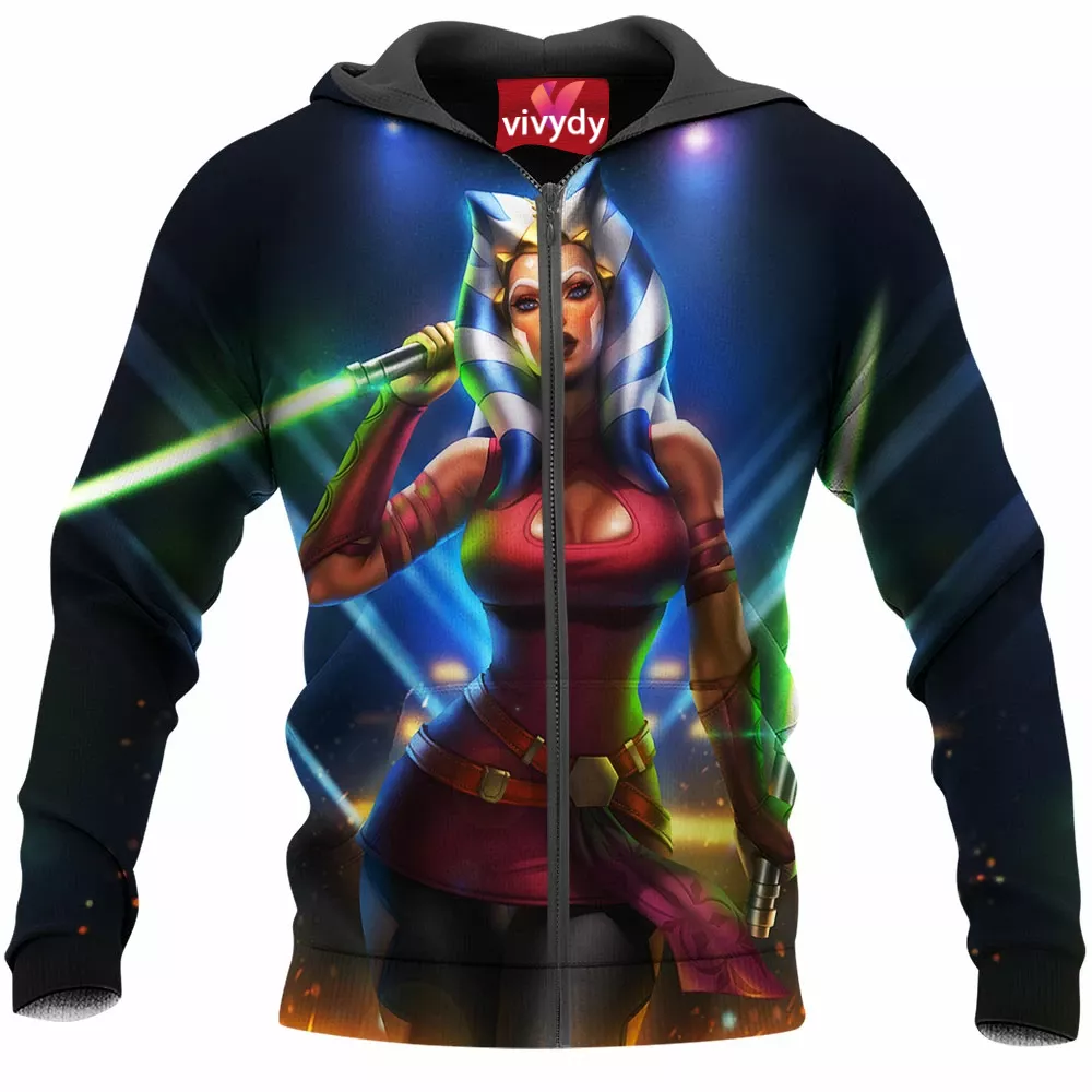 Ahsoka Tano Zip Hoodie