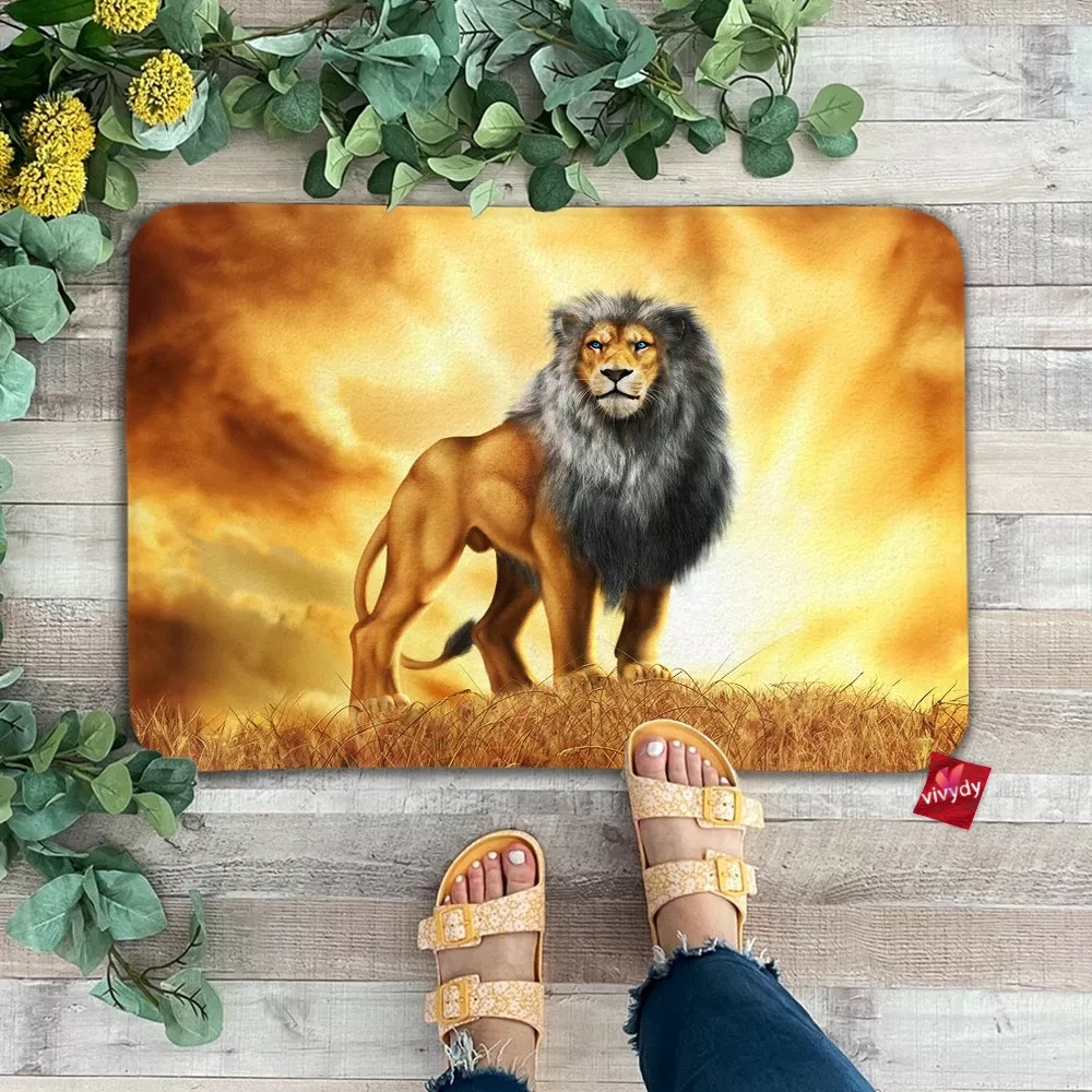 King Lion Doormat