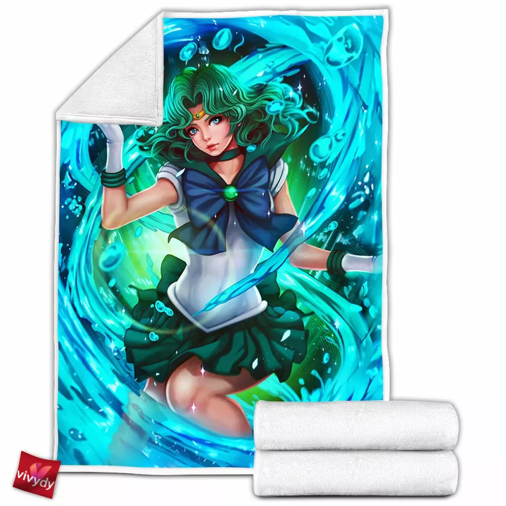 Sailor Neptune Fleece Blanket