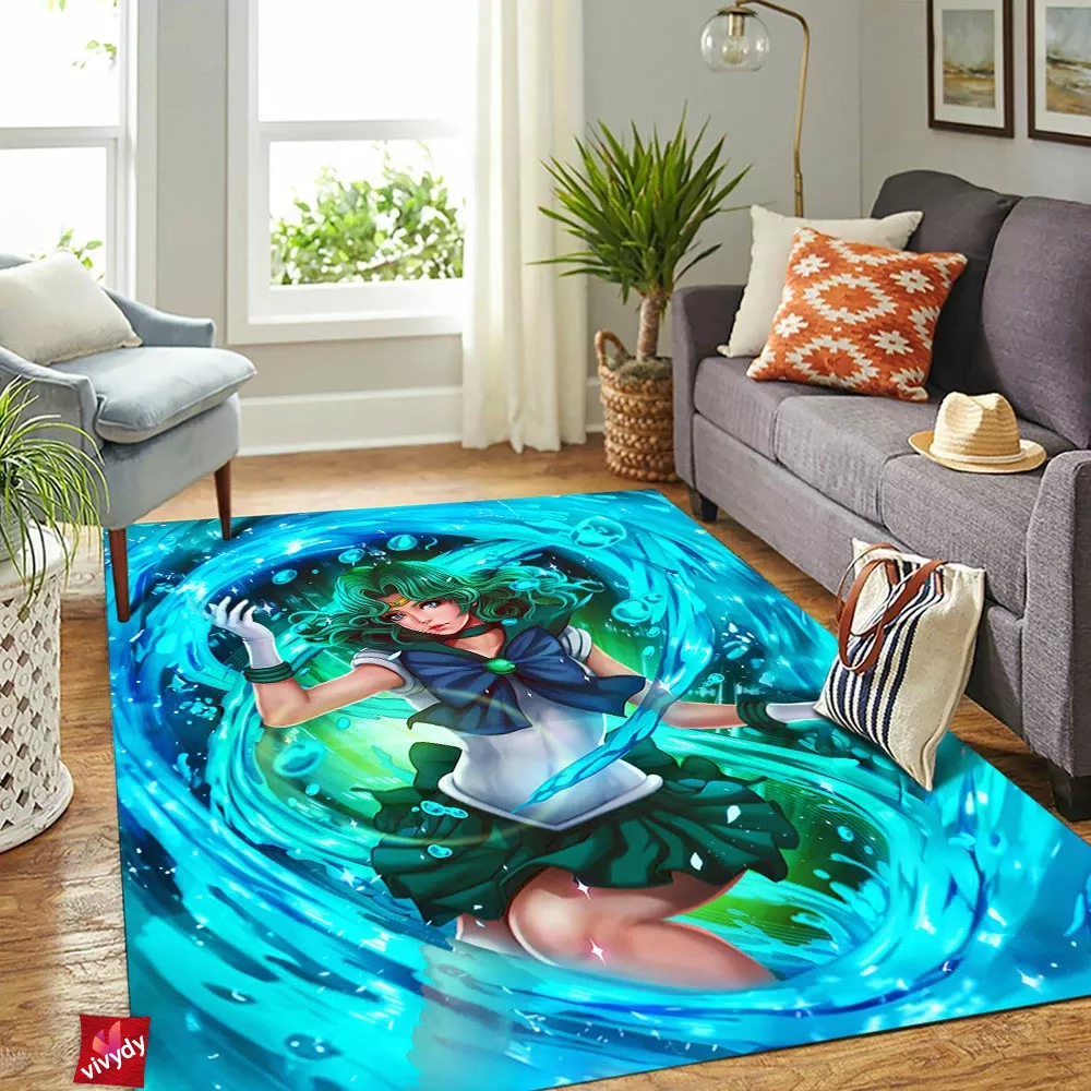 Sailor Neptune Rectangle Rug