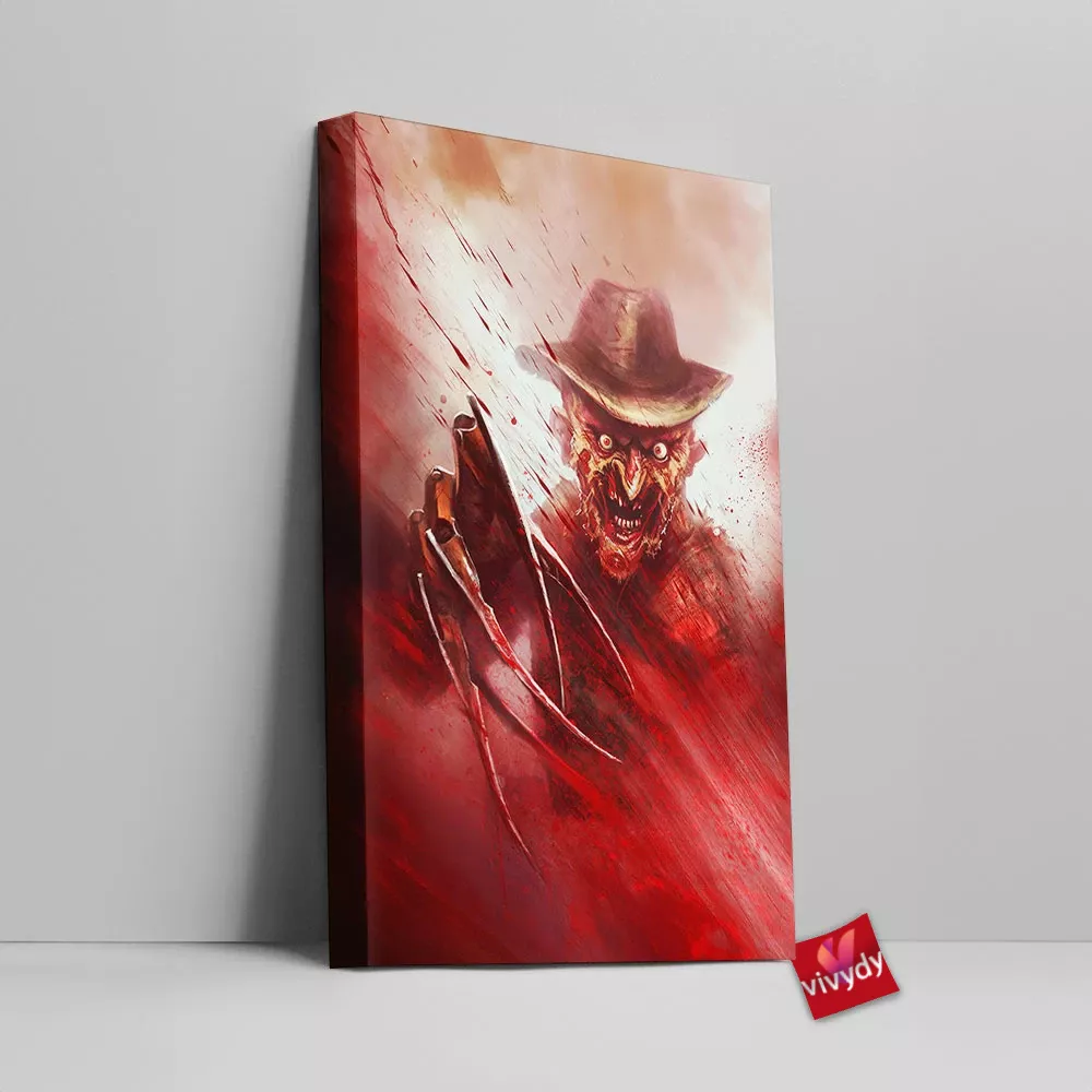 Freddy Krueger Canvas Wall Art