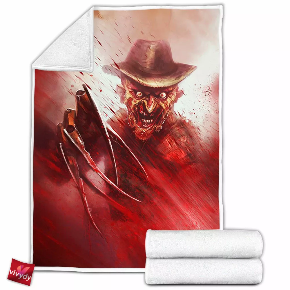 Freddy Krueger Fleece Blanket