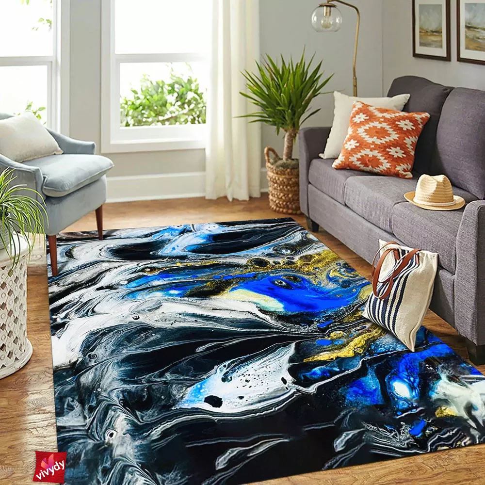 Smiling Fish Rectangle Rug