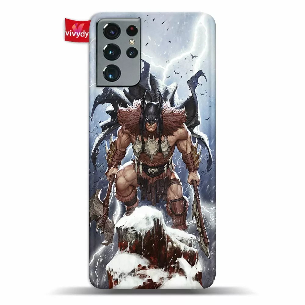 Batman Fighting The Frozen Phone Case Samsung