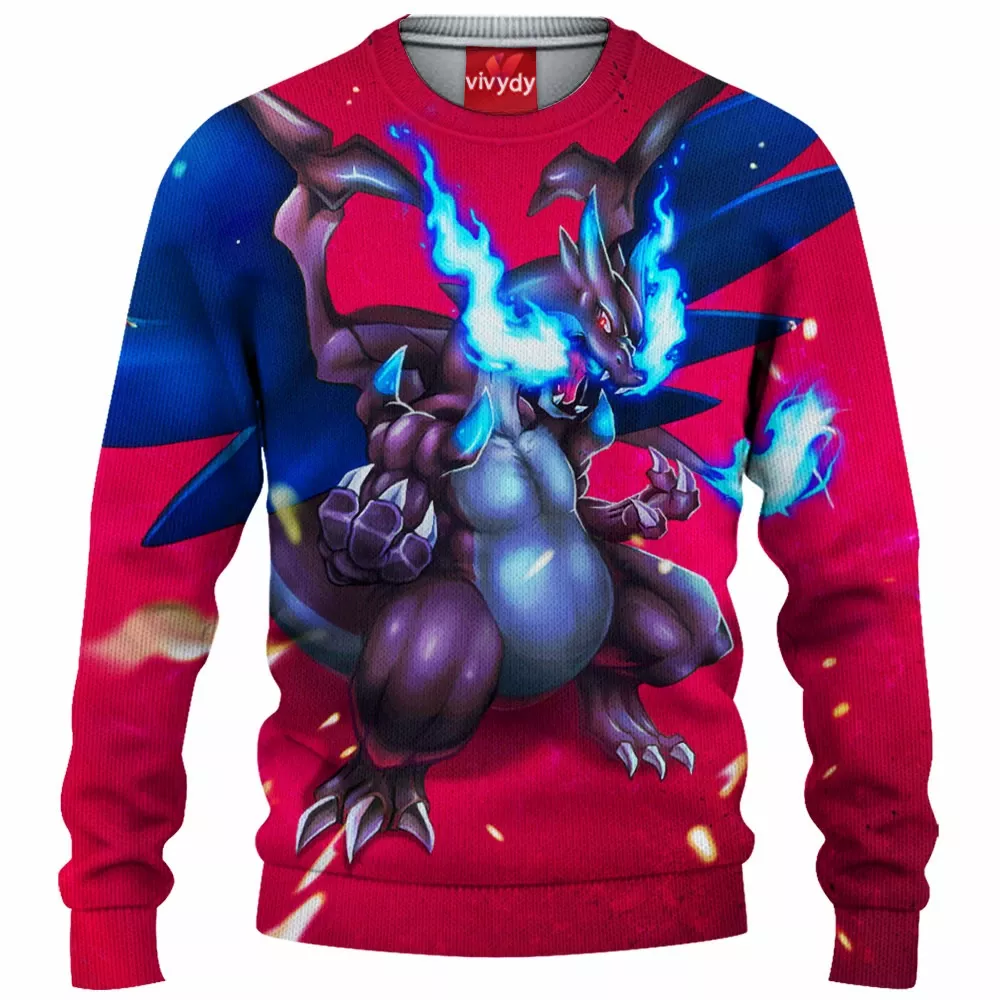 Mega Charizard Knitted Sweater