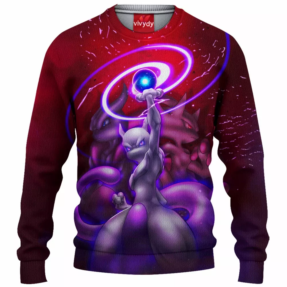 Mewtwo Knitted Sweater