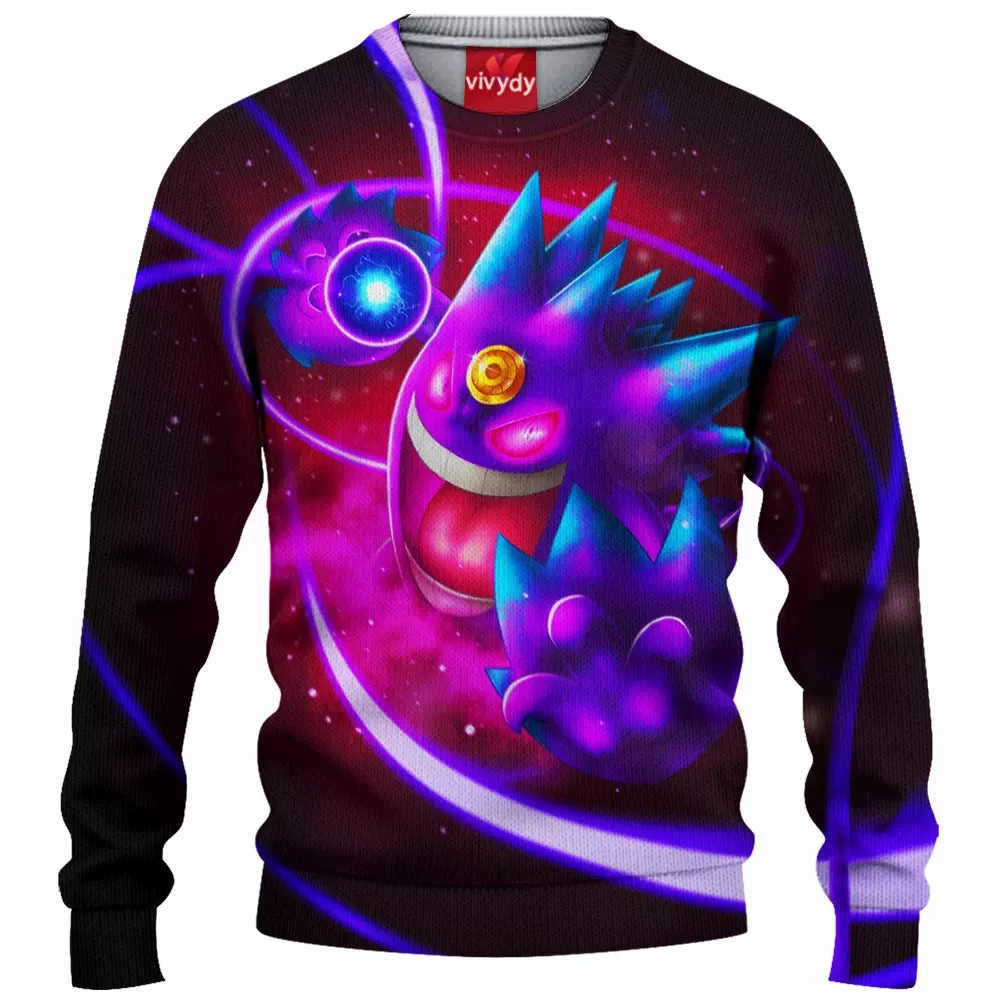 Mega Gengar Knitted Sweater