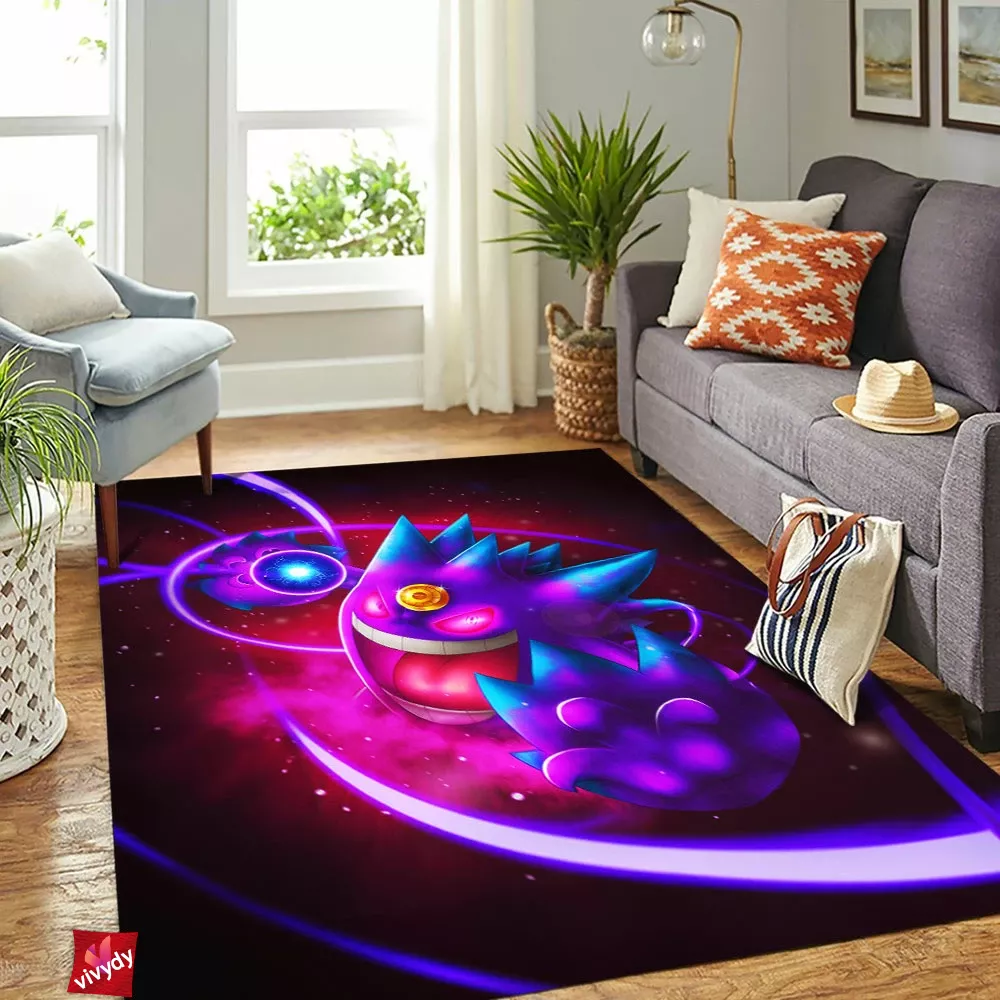 Mega Gengar Rectangle Rug