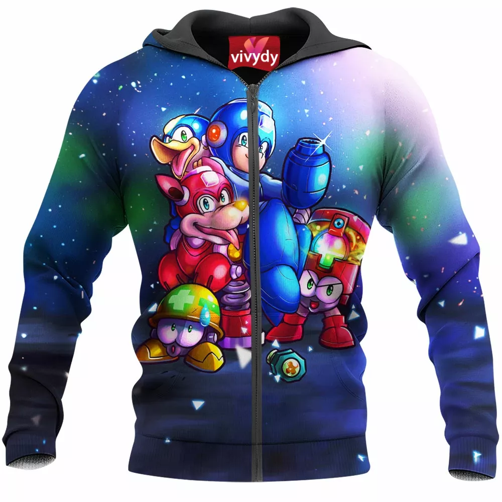 Mega Man Zip Hoodie