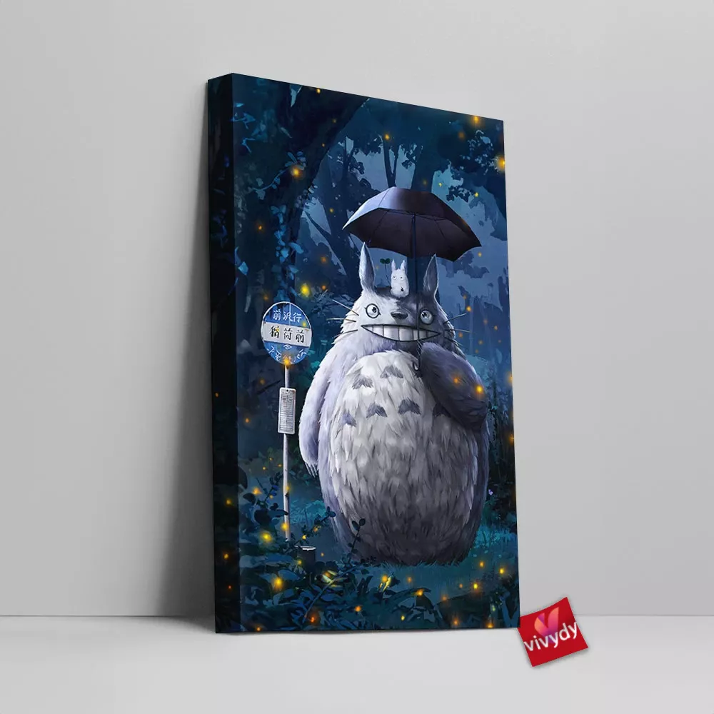 Totoro Canvas Wall Art