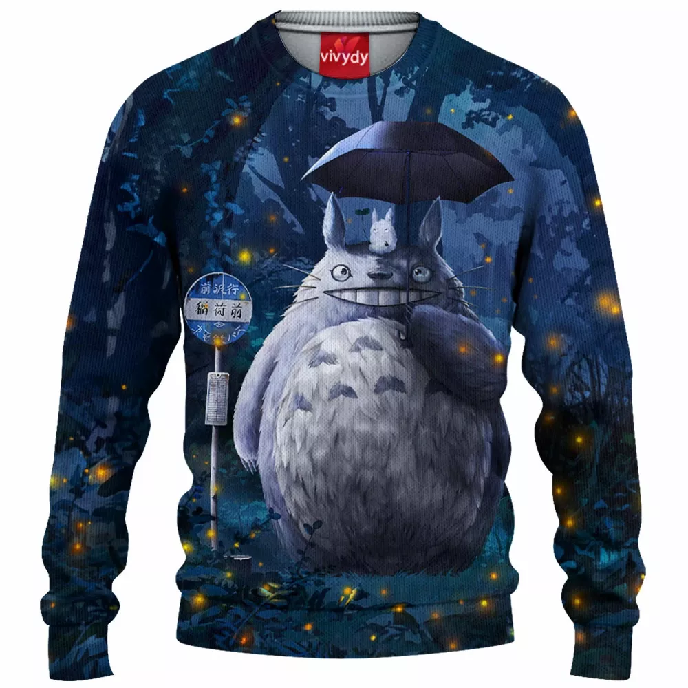 Totoro Knitted Sweater