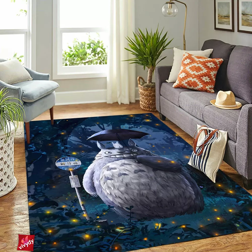 Totoro Rectangle Rug