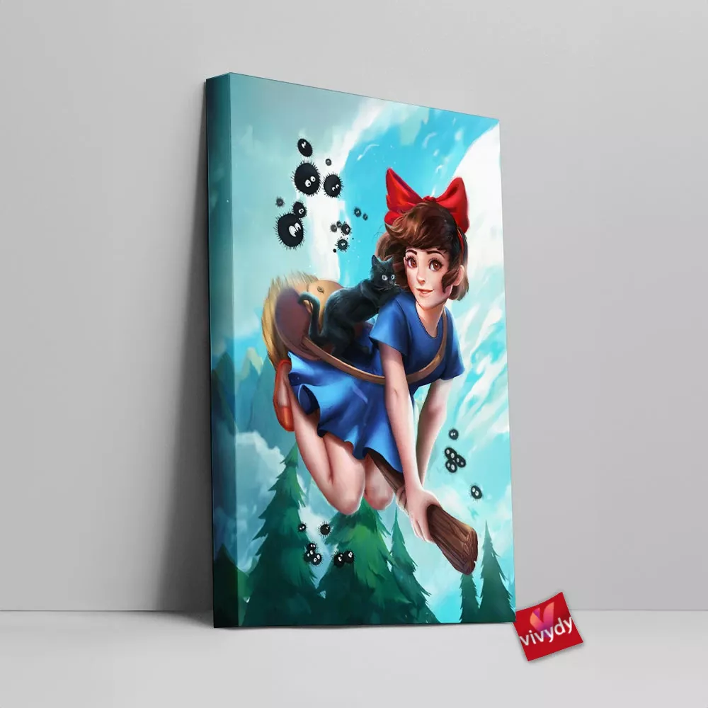 Kiki’s Delivery Service Canvas Wall Art