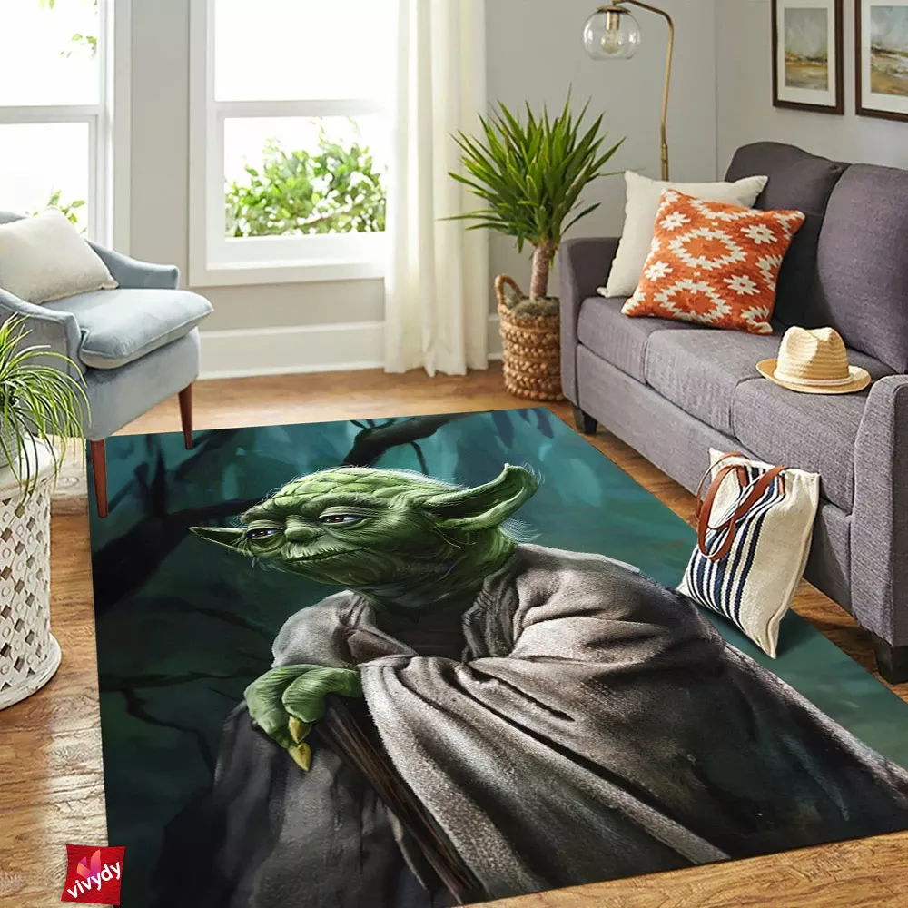 The Master Yoda Rectangle Rug