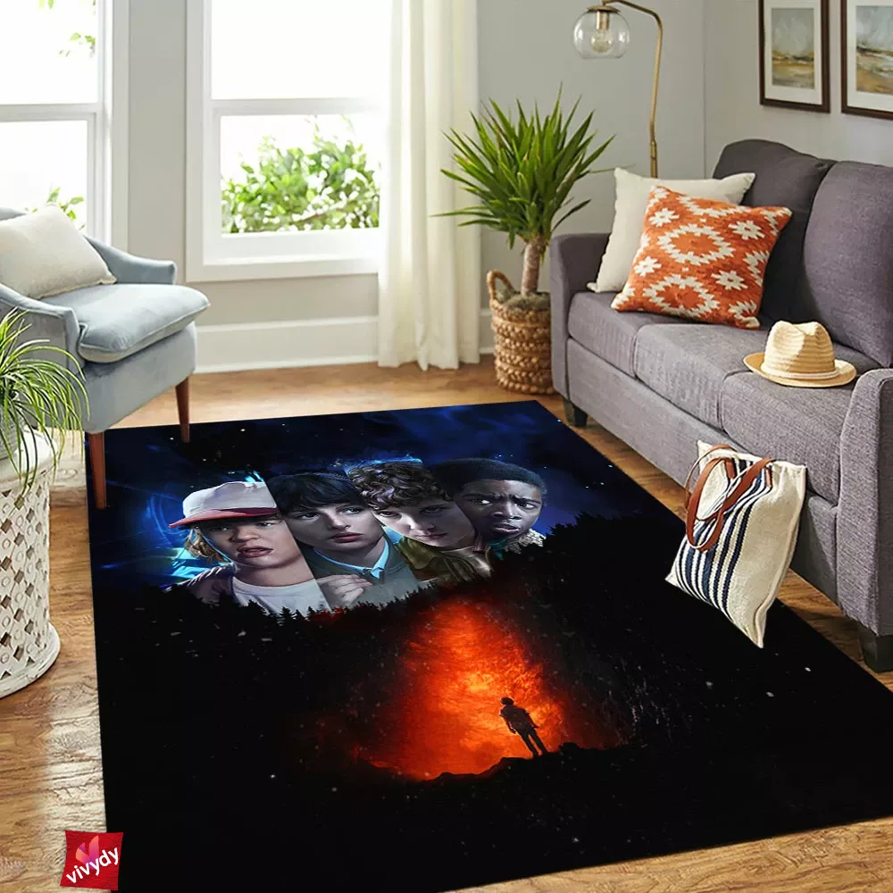 Stranger Things Rectangle Rug