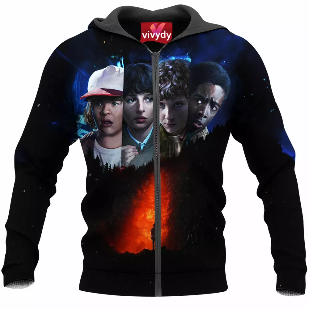 Stranger Things Zip Hoodie