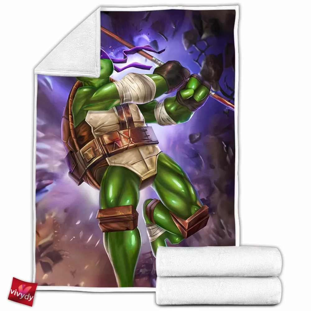 Donatello Tmnt Fleece Blanket