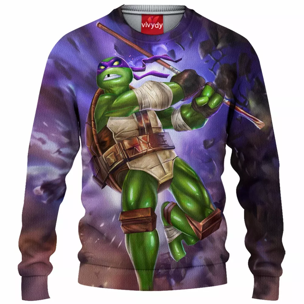 Donatello Tmnt Knitted Sweater