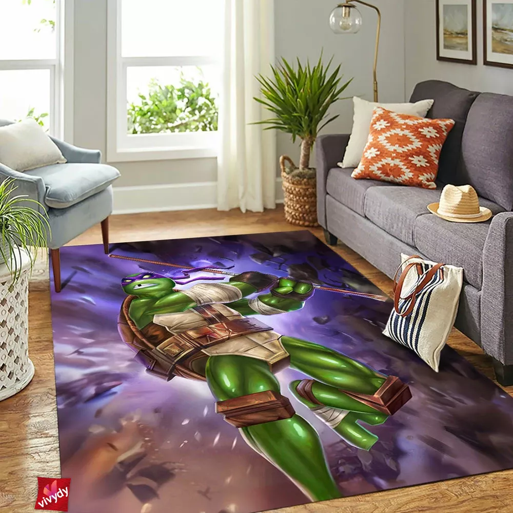 Donatello Tmnt Rectangle Rug