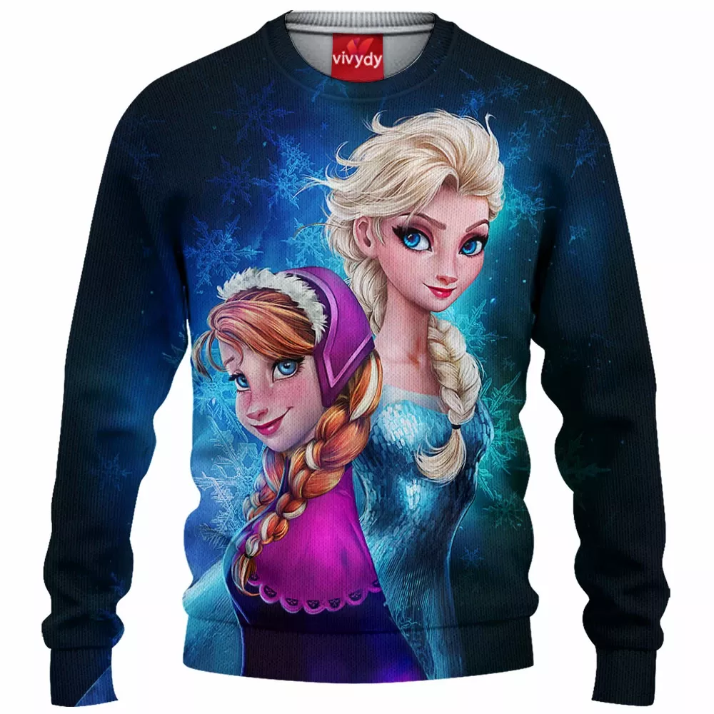 Let It Go Frozen Knitted Sweater