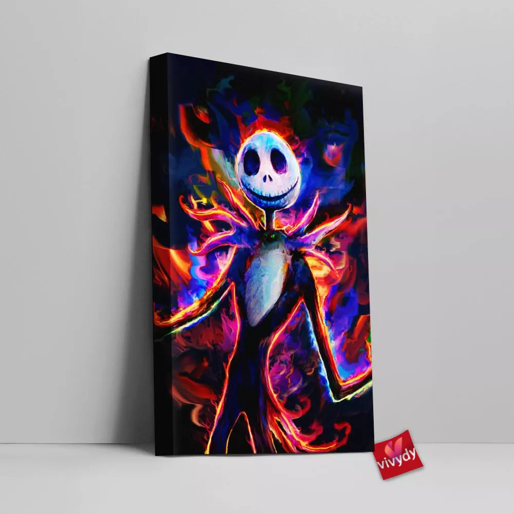 Nightmare Before Christmas Canvas Wall Art