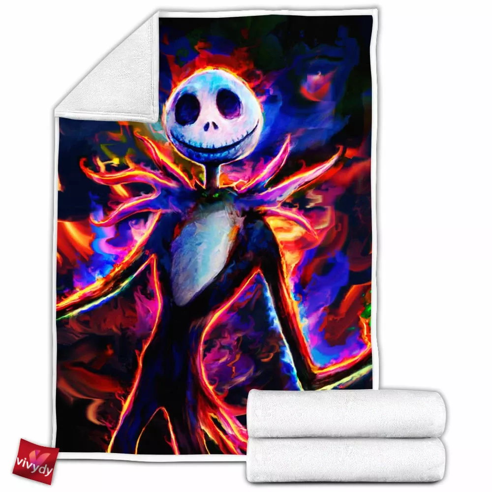 Nightmare Before Christmas Fleece Blanket