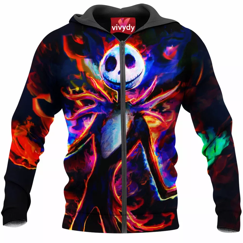 Nightmare Before Christmas Zip Hoodie