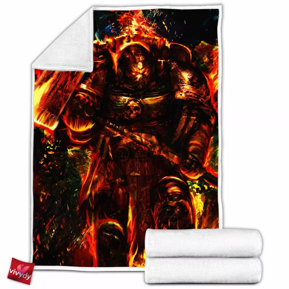 Warhammer 40k Fleece Blanket