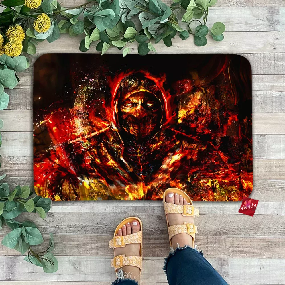 Scorpion Mortal Kombat Doormat