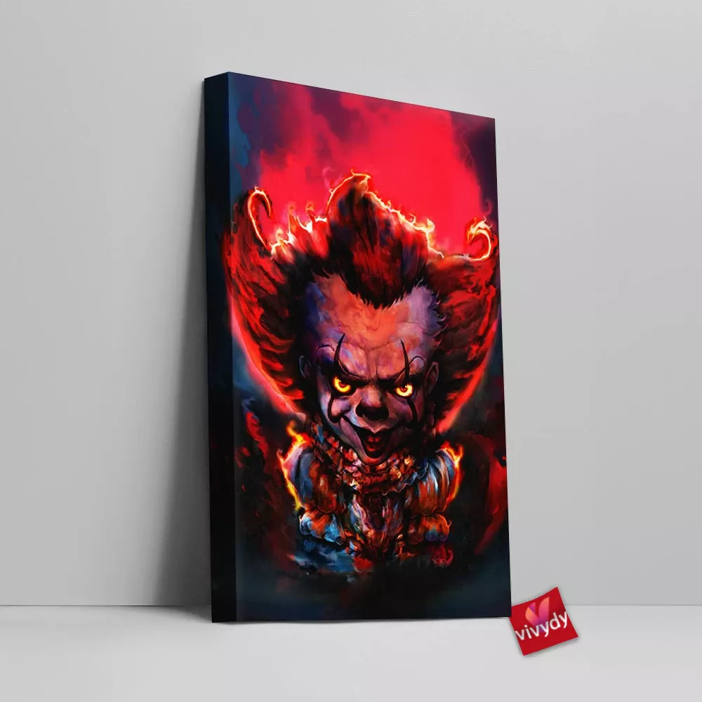 Pennywise Canvas Wall Art