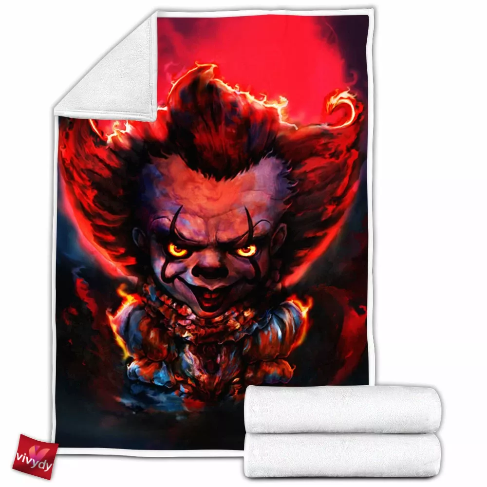 Pennywise Fleece Blanket