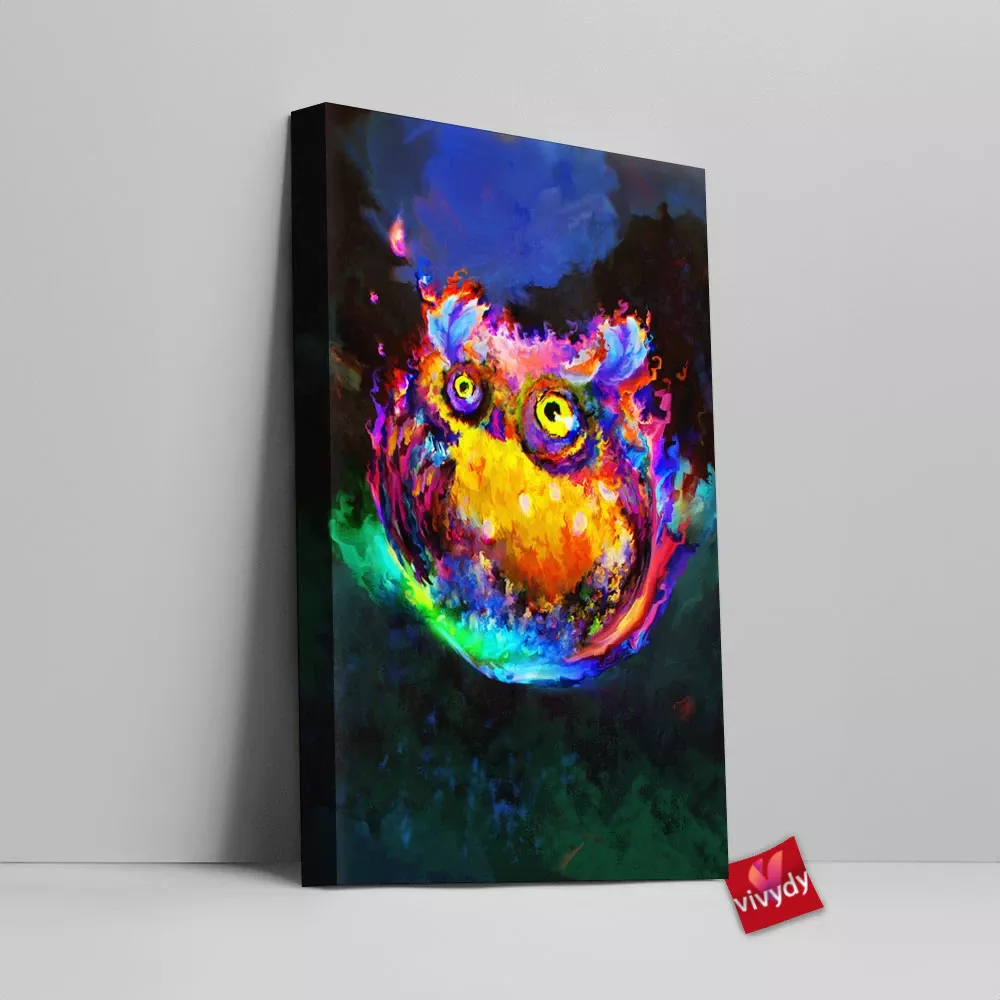 Owl Canvas Wall Art