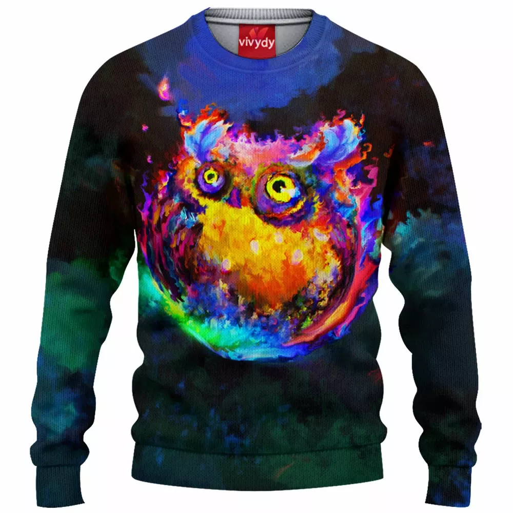 Owl Knitted Sweater