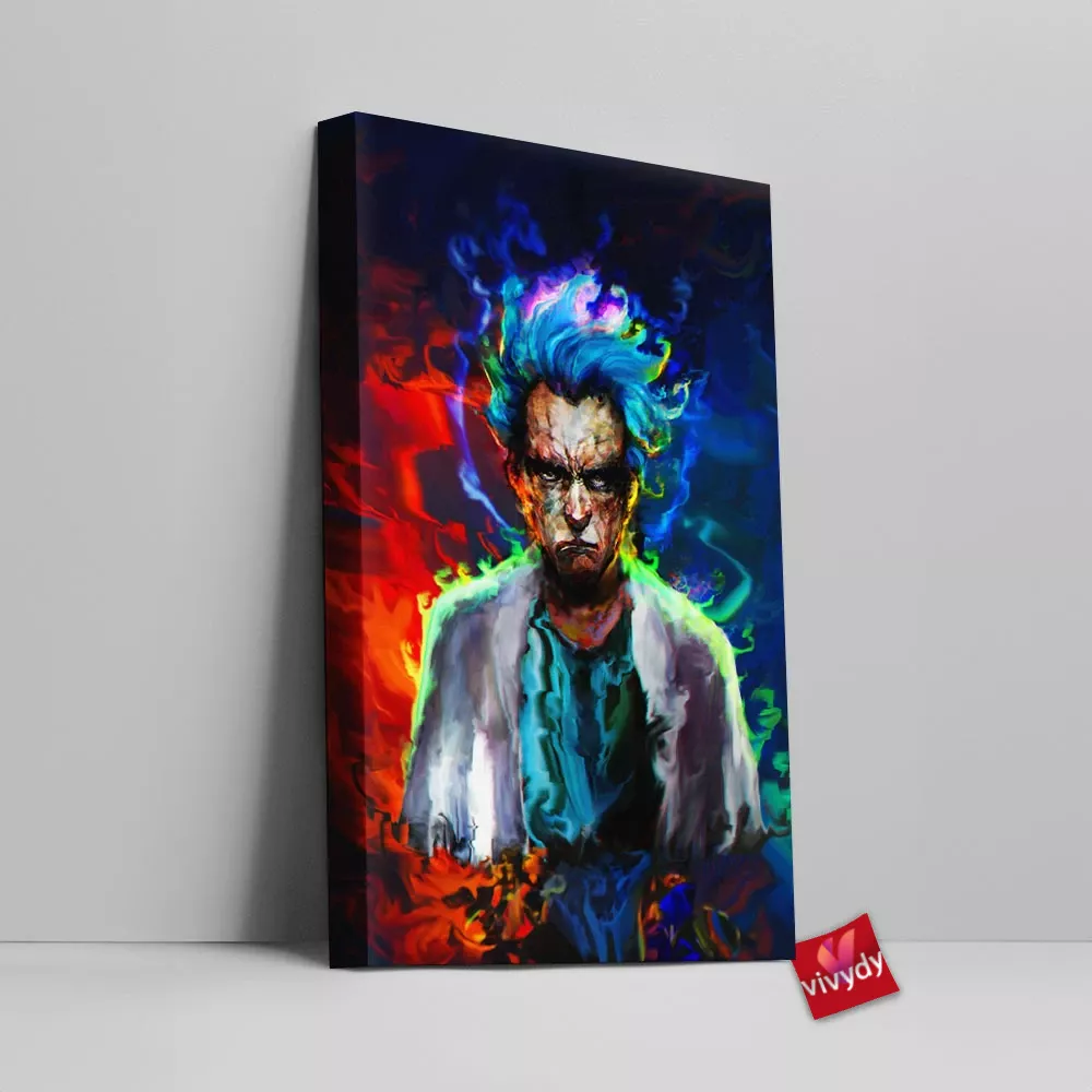 Rick And Morty Canvas Wall Art