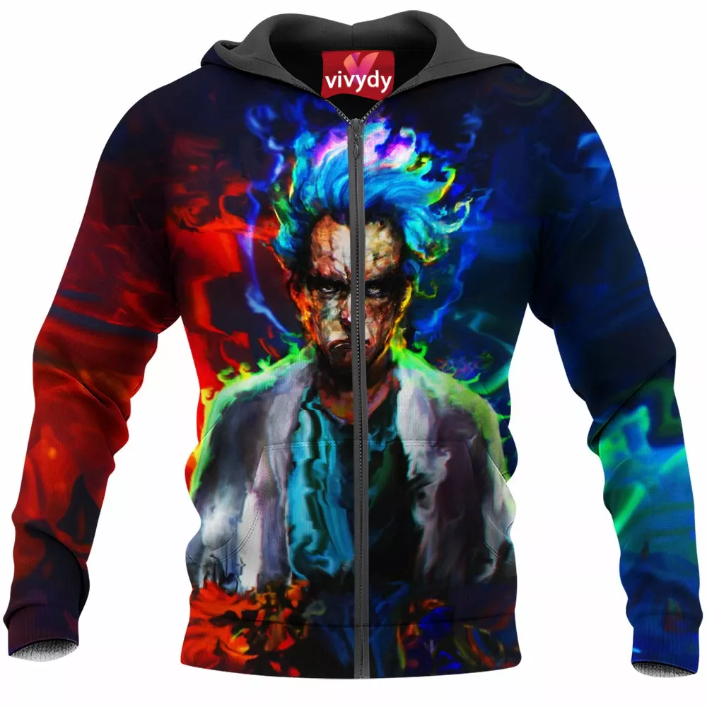 Rick And Morty Zip Hoodie