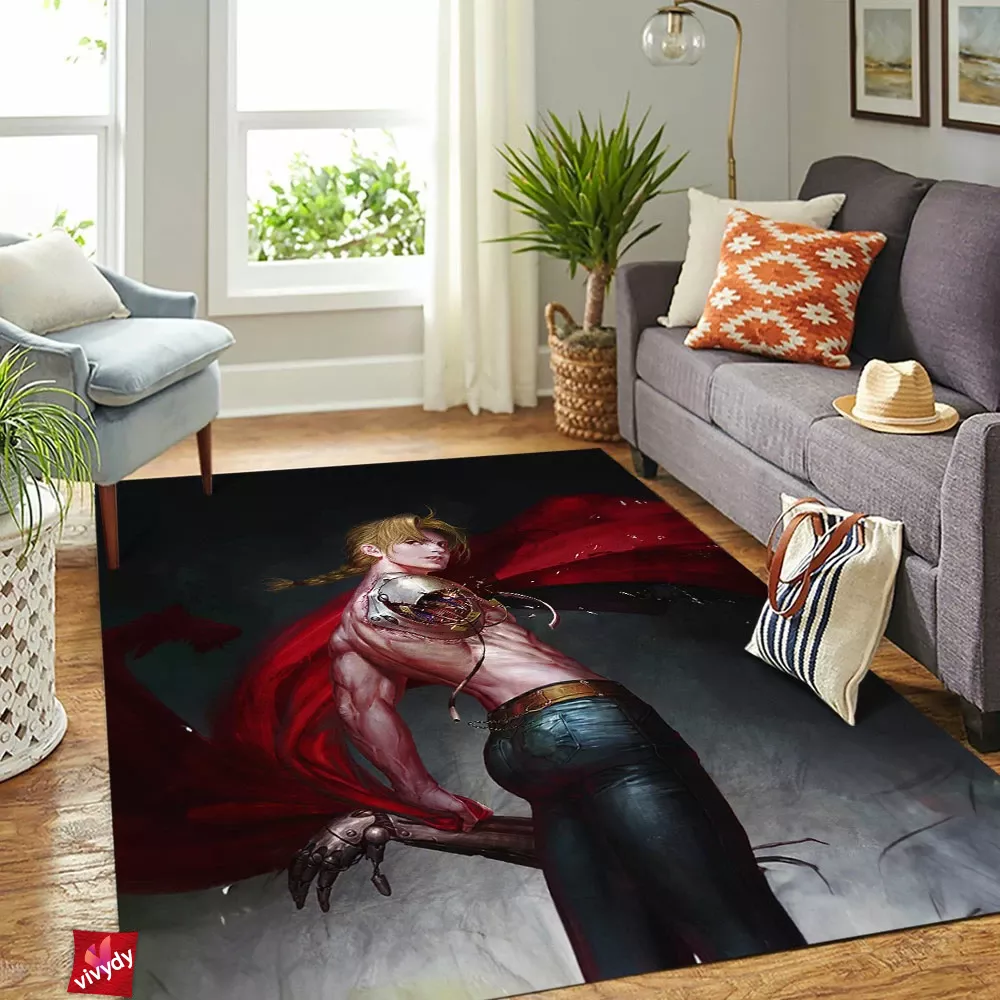 Edward Elric Rectangle Rug