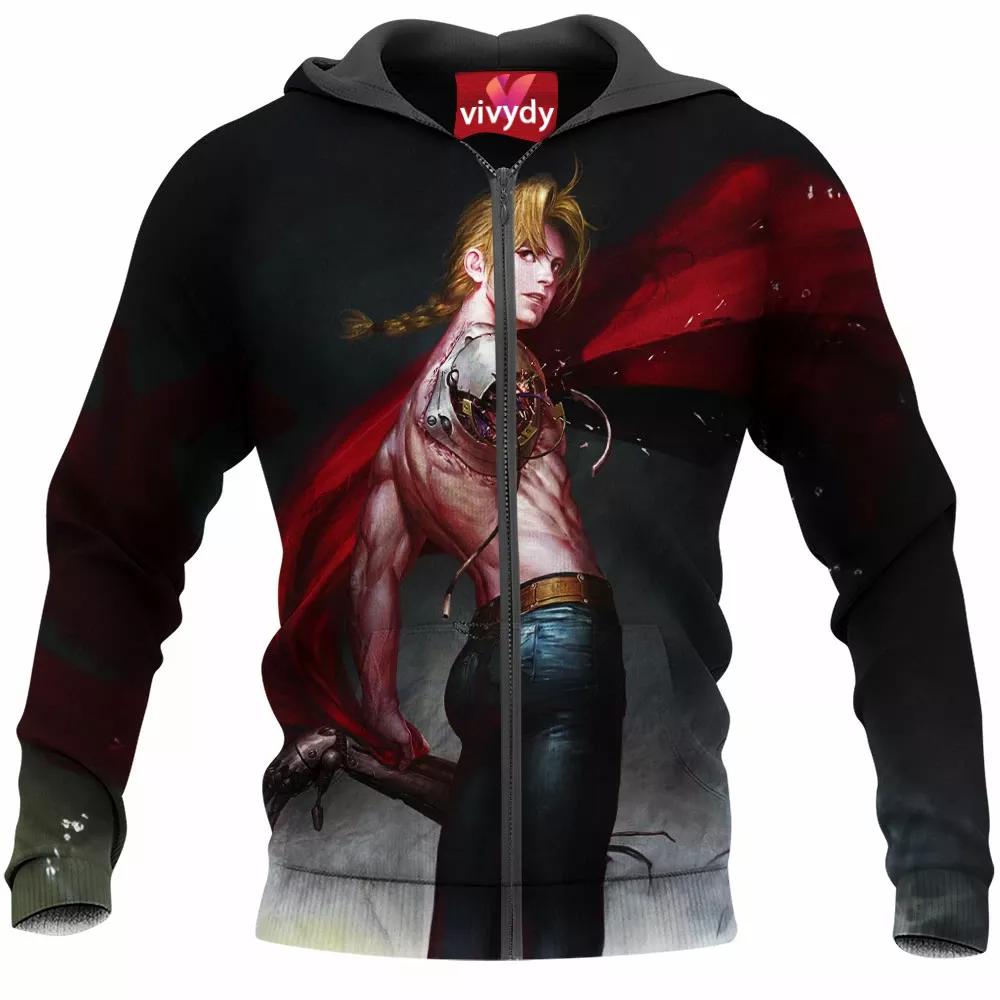 Edward Elric Zip Hoodie