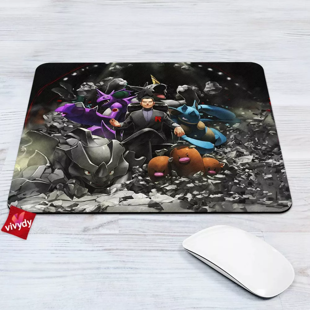 Team Rocket Leader Mouse Pad