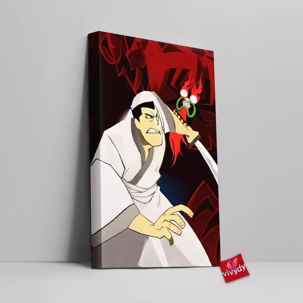 Samurai Jack Canvas Wall Art