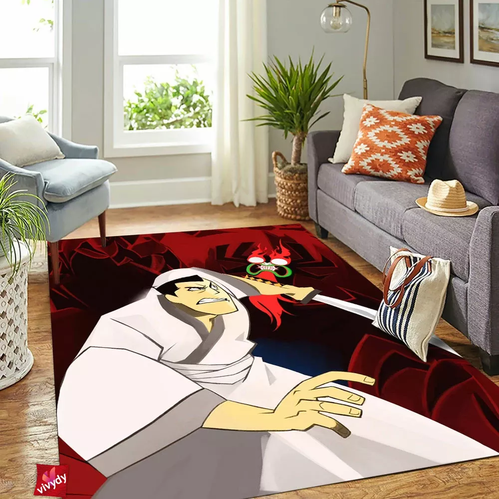 Samurai Jack Rectangle Rug