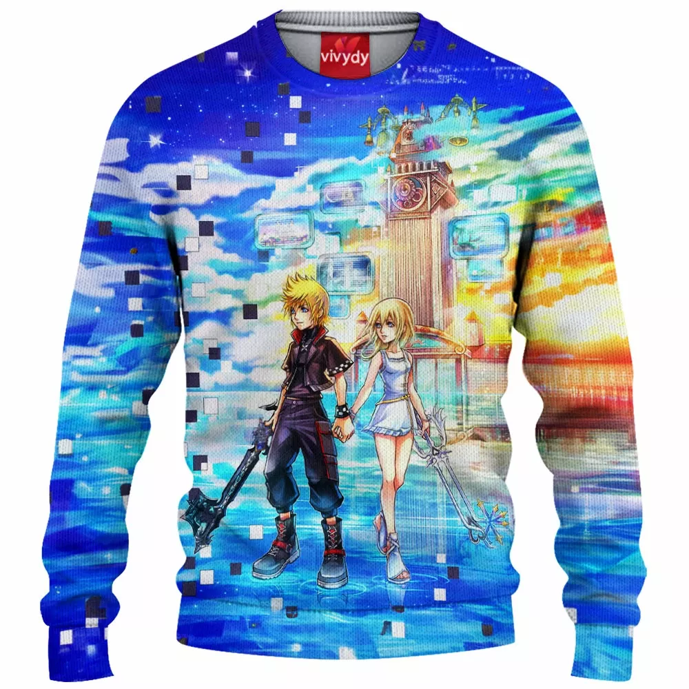 Roxas And Namine Knitted Sweater