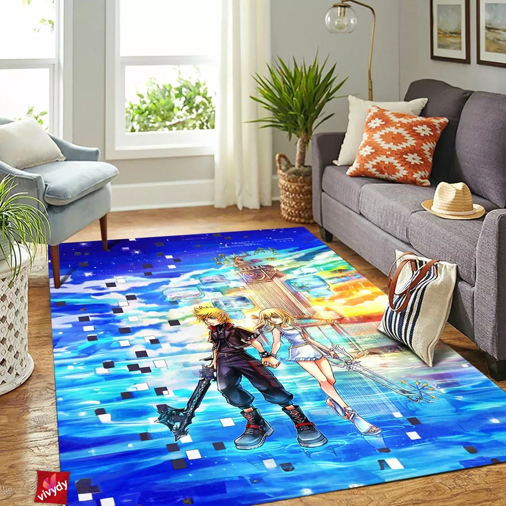 Roxas And Namine Rectangle Rug