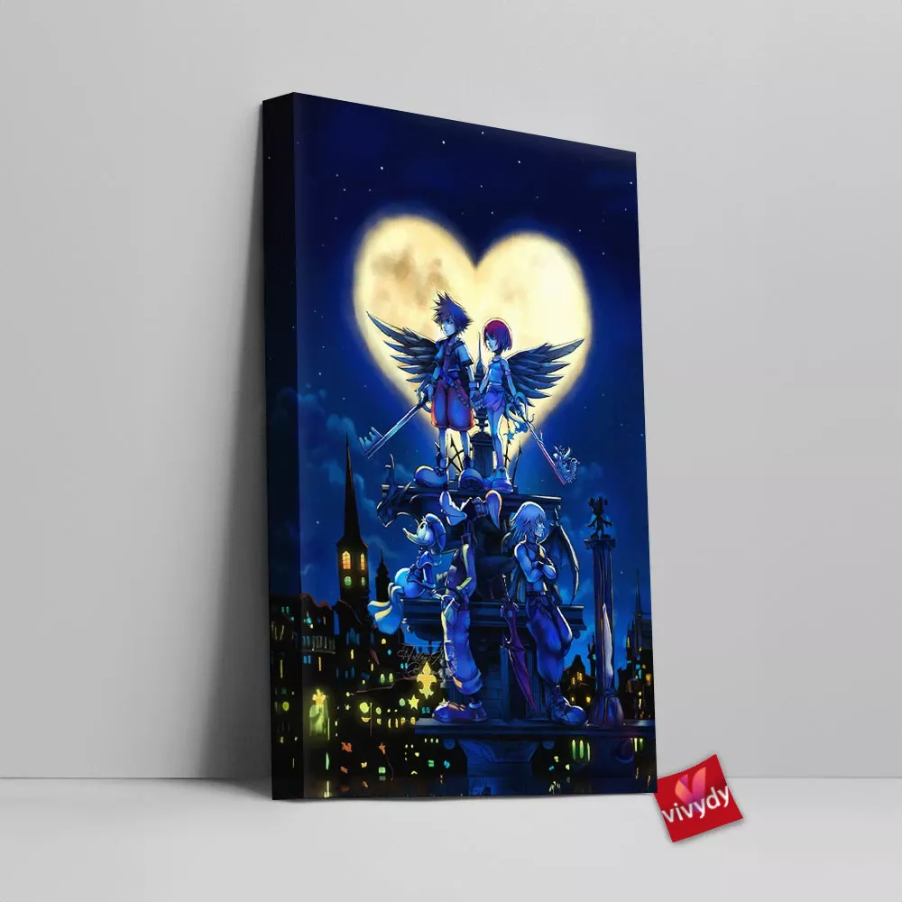 Kingdom Hearts Canvas Wall Art