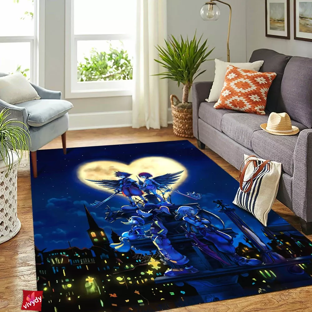 Kingdom Hearts Rectangle Rug