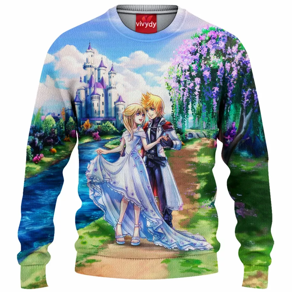 Roxas And Namine Knitted Sweater